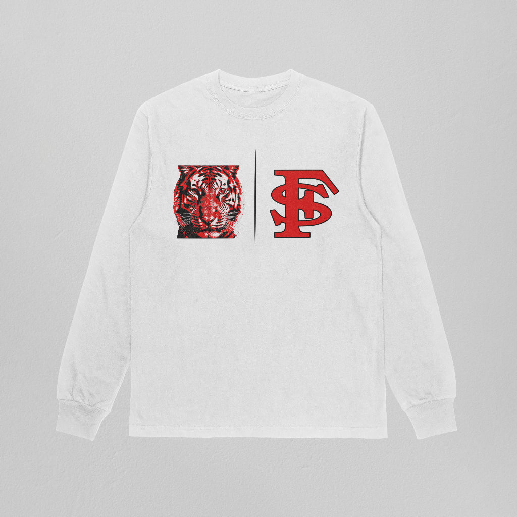 Fort Scott Fire Tiger Heavyweight Long Sleeve Tee