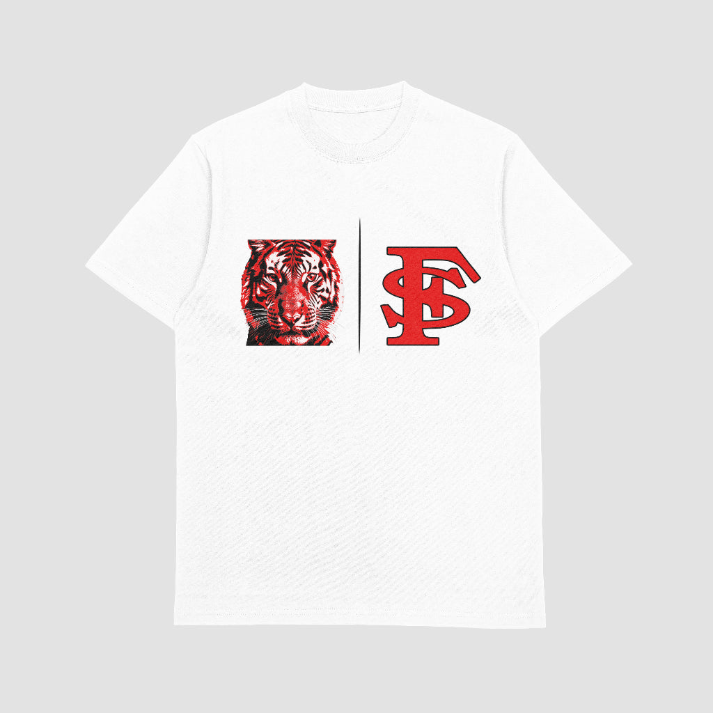 Fort Scott Fire Tiger Heavyweight Short Sleeve Tee