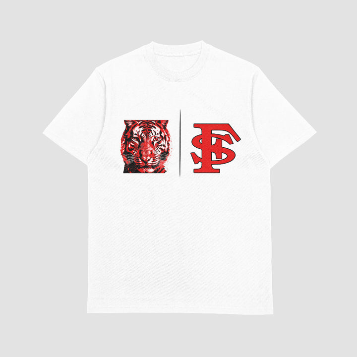 Fort Scott Fire Tiger Heavyweight Short Sleeve Tee