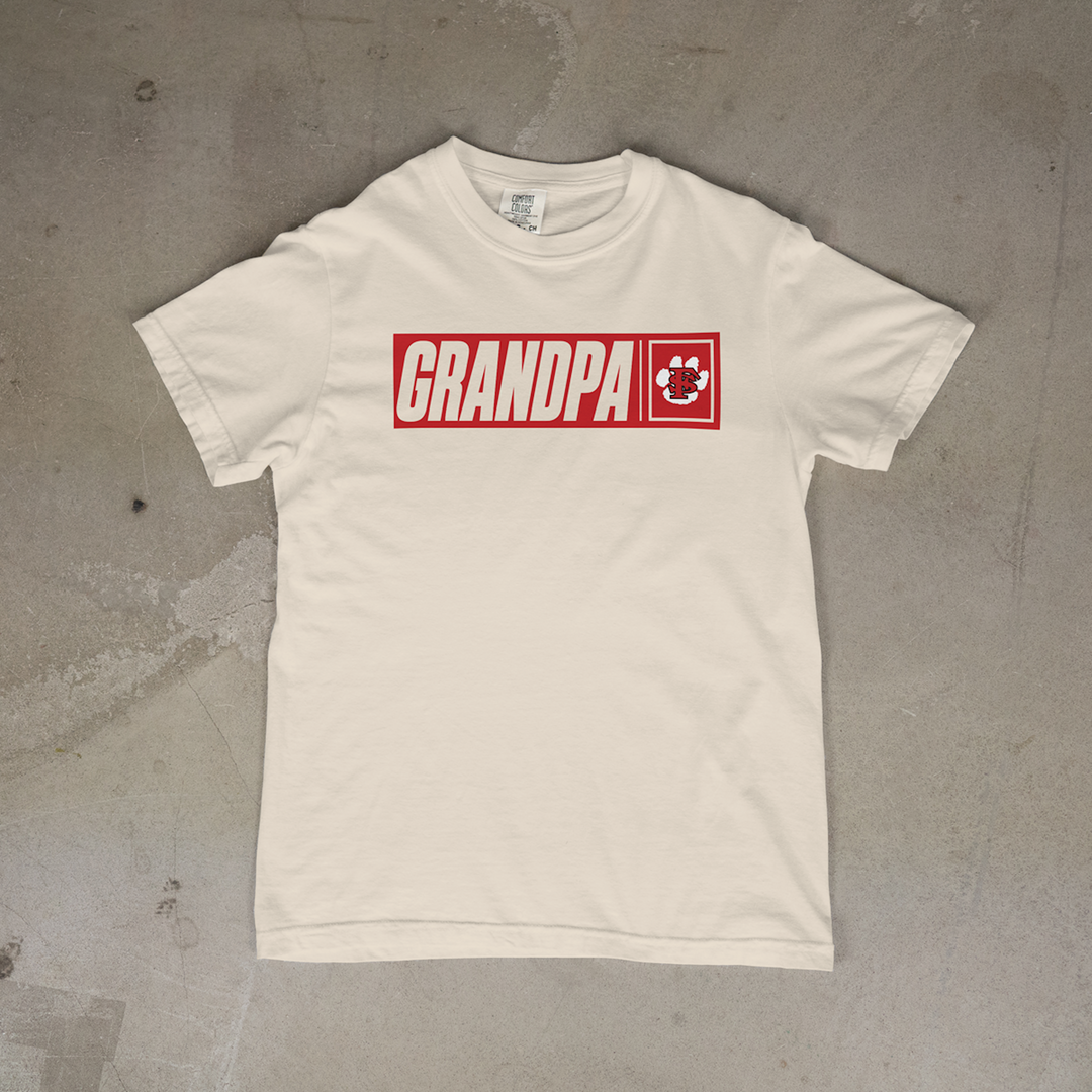 Fort Scott Tigers Box Series GRANDPA Edition Comfort Colors® Short Sleeve Tee