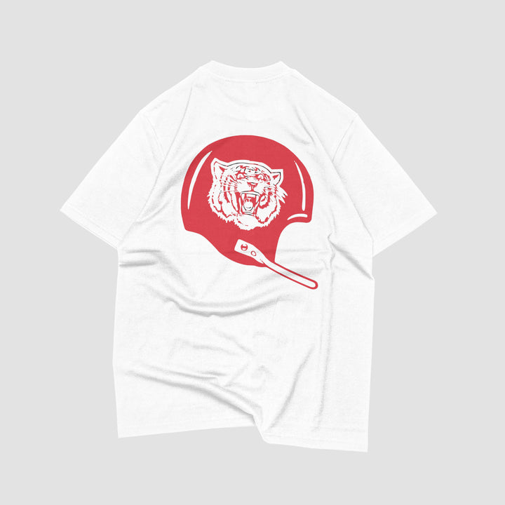 Fort Scott Football History Helmet Active Tee