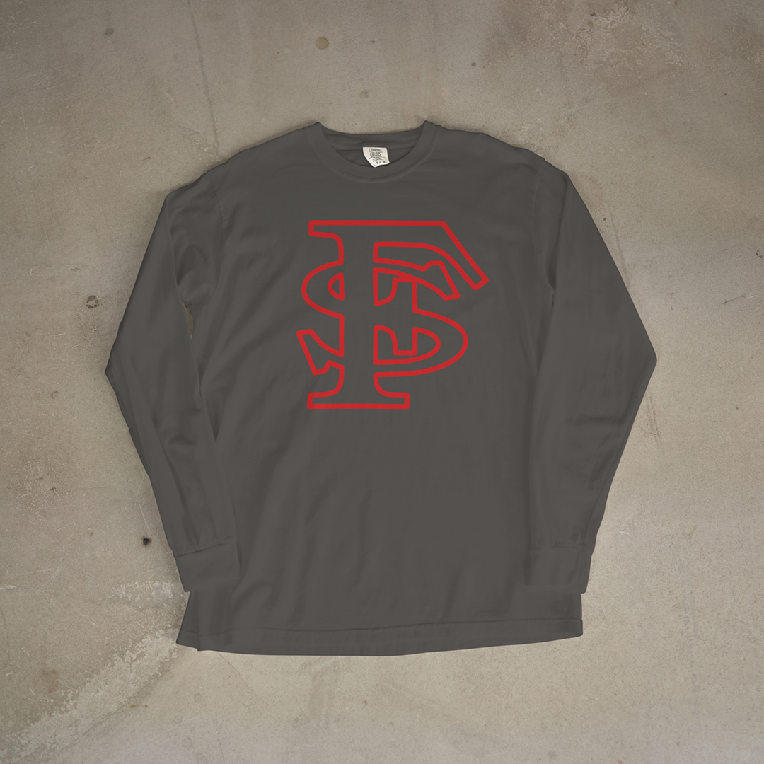 Fort Scott Tigers Classic Interlock Comfort Colors® Long Sleeve Tee