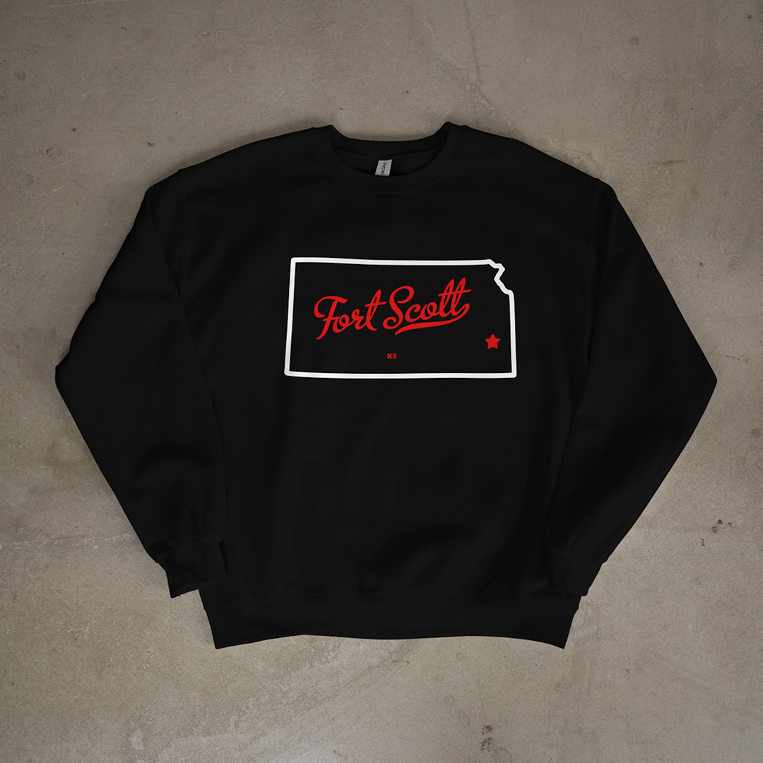Fort Scott Silhouette Crewneck