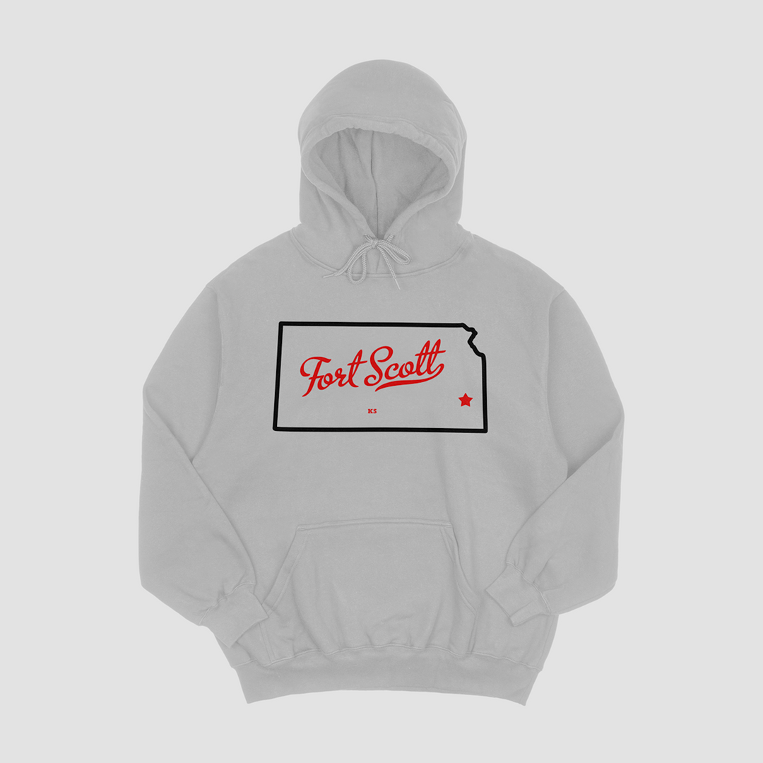 Fort Scott Silhouette Hooded Fleece