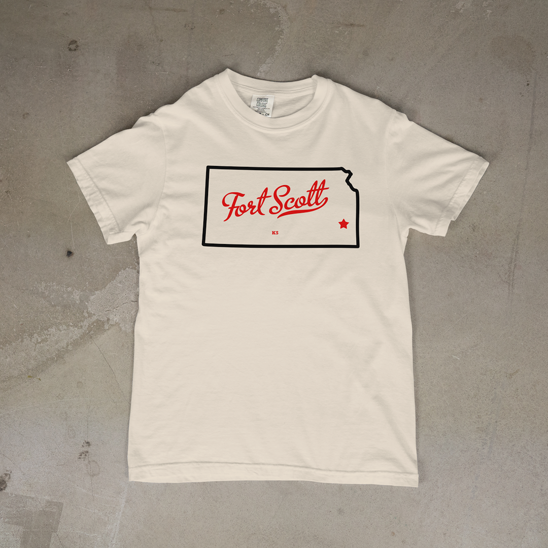 Fort Scott Silhouette Comfort Colors® Short Sleeve Tee