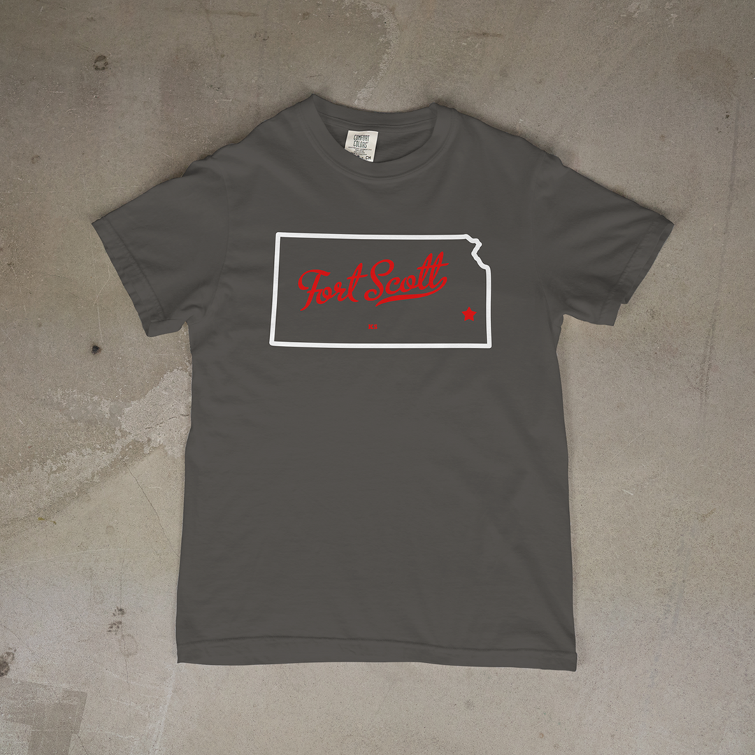 Fort Scott Silhouette Comfort Colors® Short Sleeve Tee