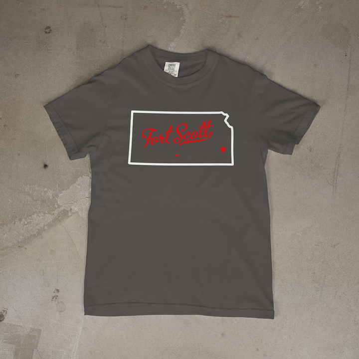 Fort Scott Silhouette Comfort Colors® Short Sleeve Tee