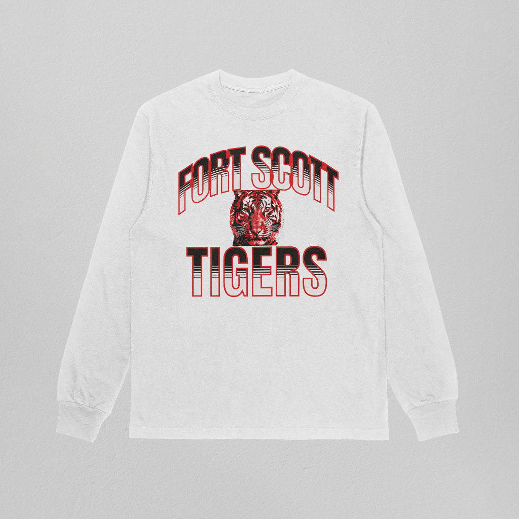 Fort Scott Tiger Power Heavyweight Long Sleeve Tee