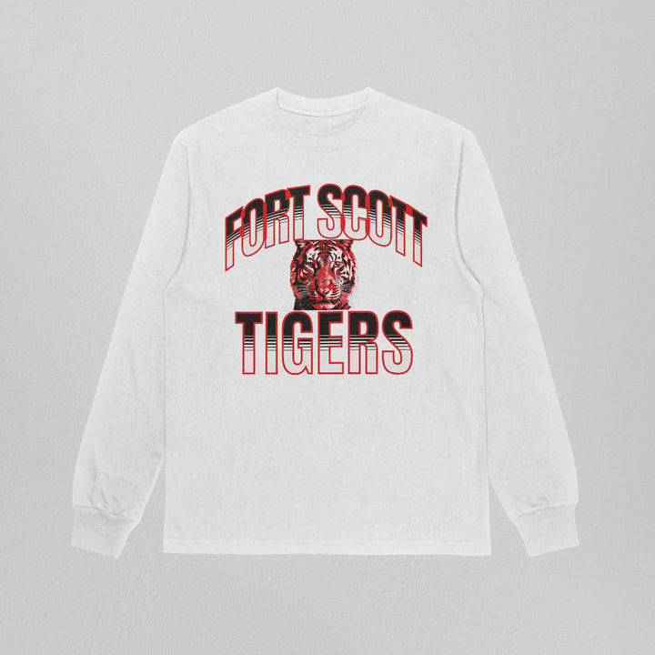 Fort Scott Tiger Power Heavyweight Long Sleeve Tee