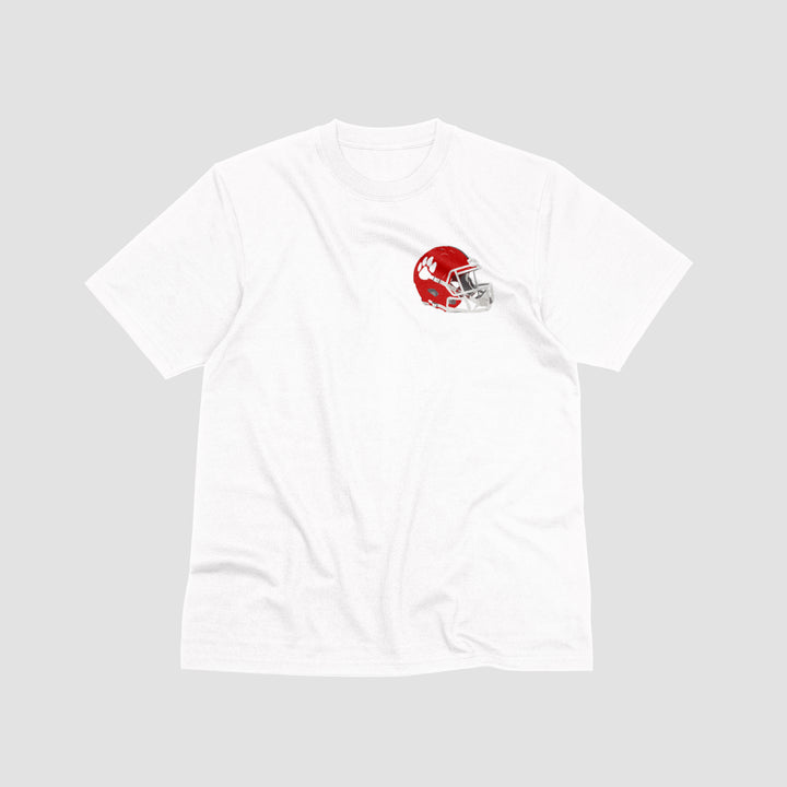 Fort Scott Football Classic Mini Helmet Active Short Sleeve Tee