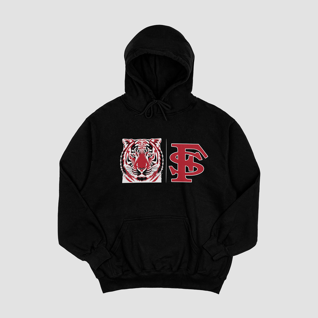 Fort Scott Fire Tiger Hooded Fleece