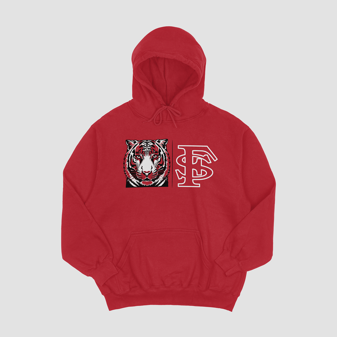 Fort Scott Fire Tiger Hooded Fleece