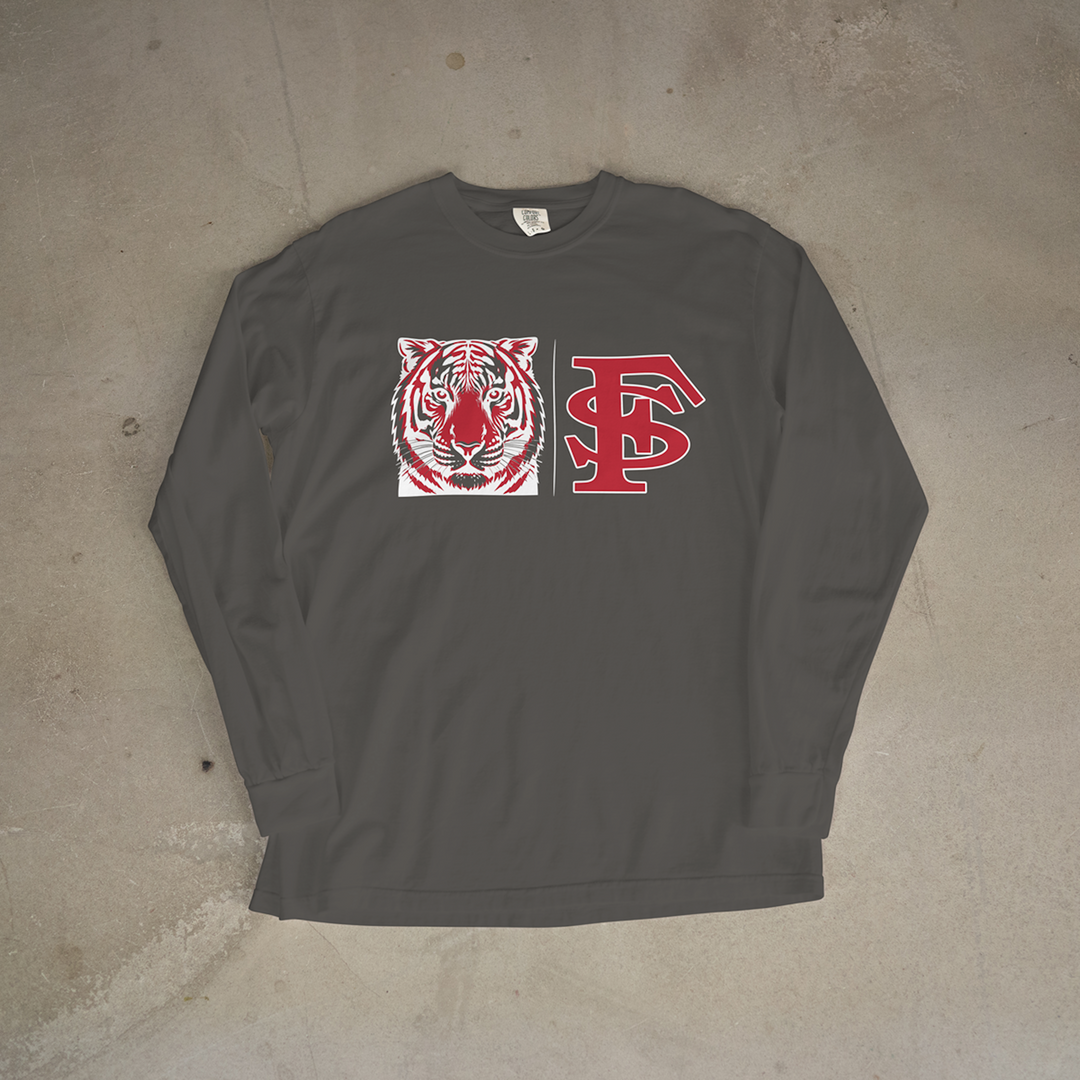 Fort Scott Fire Tiger Comfort Colors® Long Sleeve Tee
