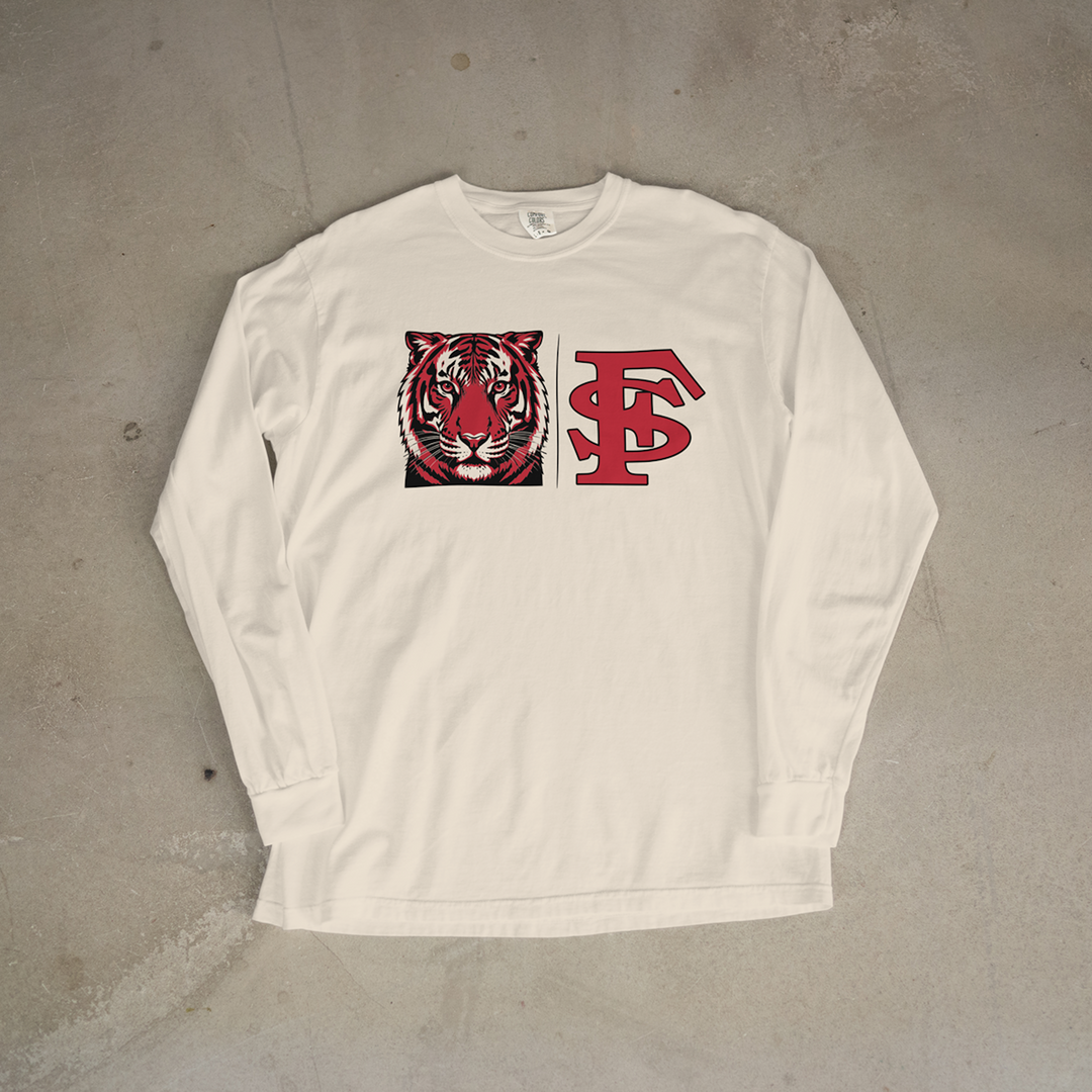 Fort Scott Fire Tiger Comfort Colors® Long Sleeve Tee