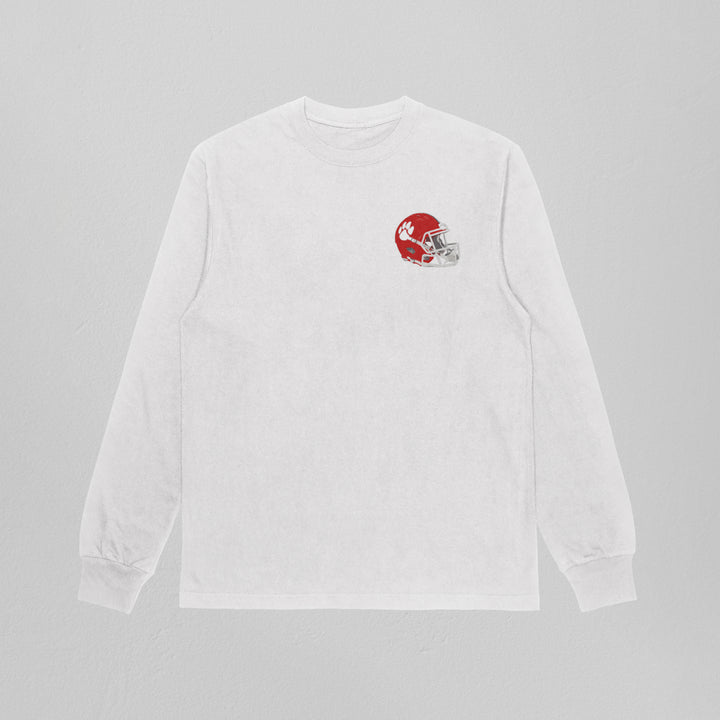 Fort Scott Football Classic Mini Helmet Active Long Sleeve Tee