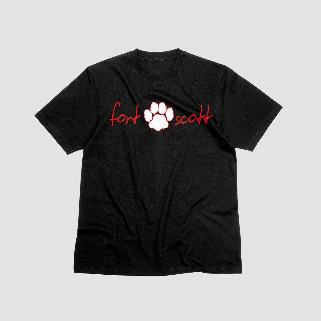 Fort Scott Scripty Paw Active Short Sleeve Tee