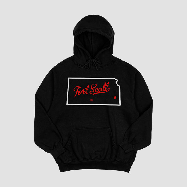 Fort Scott Silhouette Hooded Fleece