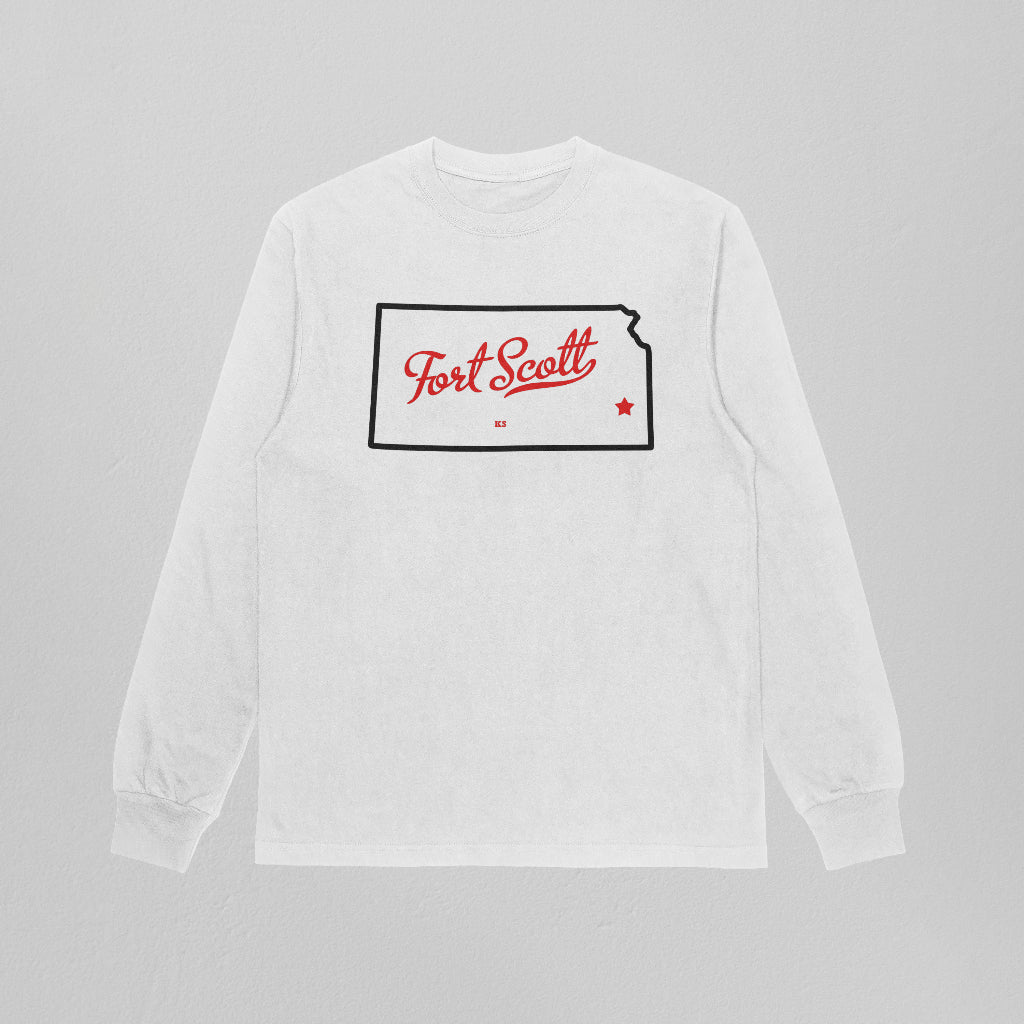 Fort Scott Silhouette Heavyweight Long Sleeve Tee