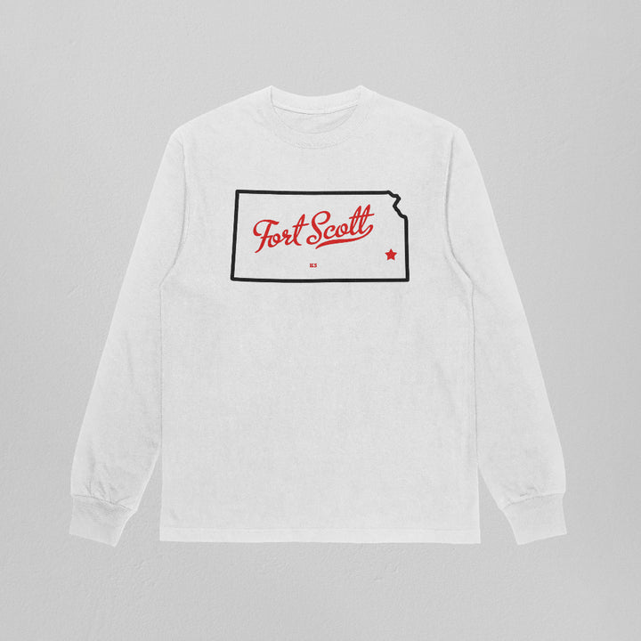 Fort Scott Silhouette Heavyweight Long Sleeve Tee