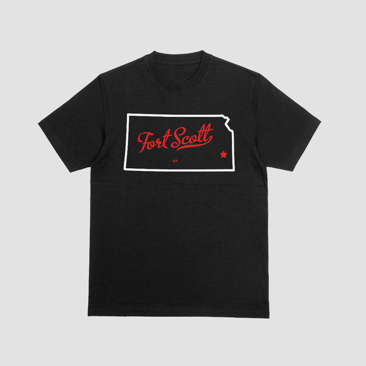 Fort Scott Silhouette Heavyweight Short Sleeve Tee