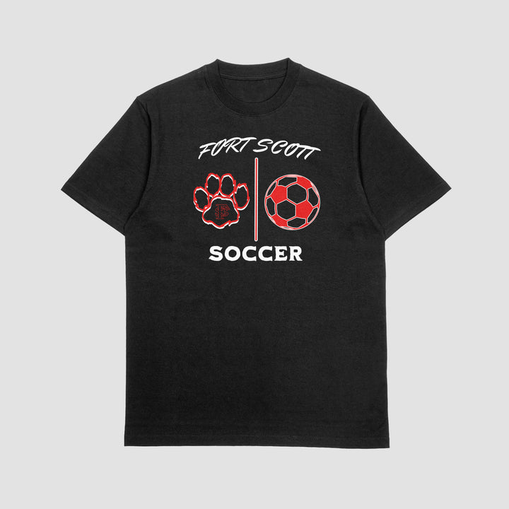 Fort Scott Soccer Heavyweight Short Sleeve Tee