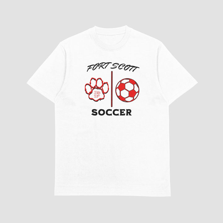 Fort Scott Soccer Heavyweight Short Sleeve Tee