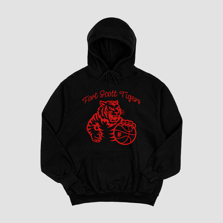 Fort Scott Basketball Roaring Tiger Hooded Fleece