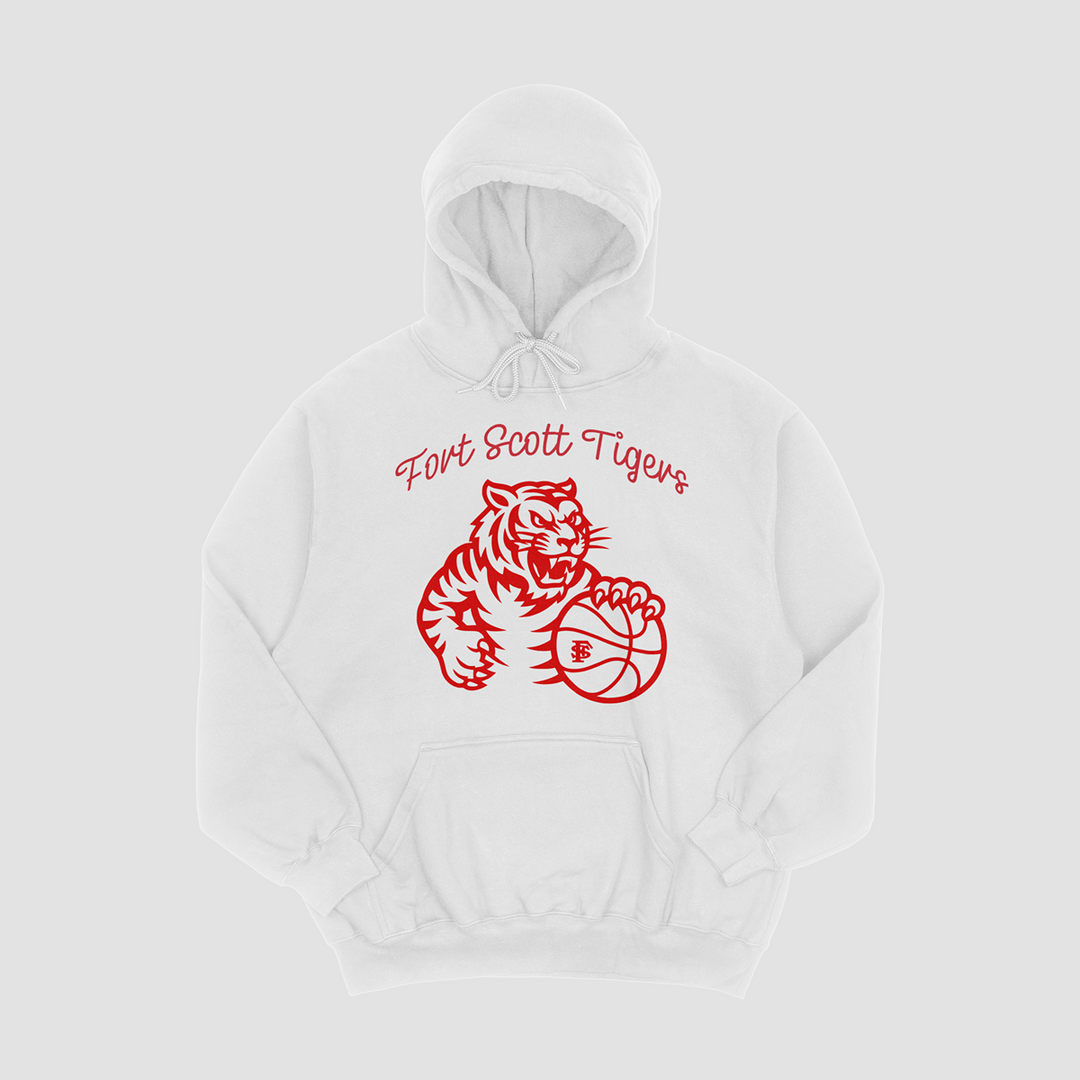 Fort Scott Basketball Roaring Tiger Hooded Fleece