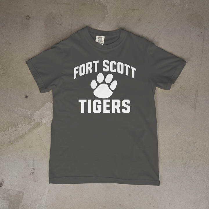 Fort Scott Tigers Classic Comfort Colors® Short Sleeve Tee