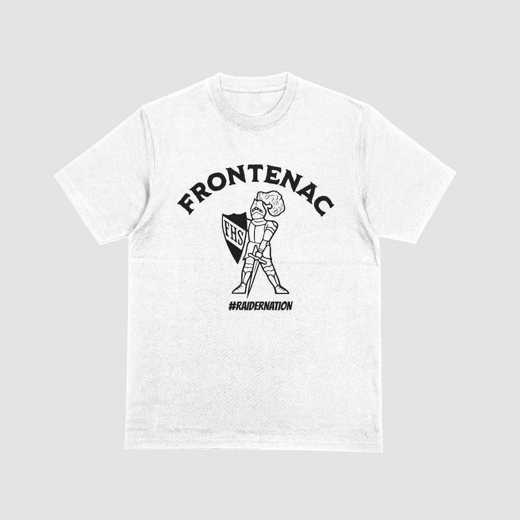 Frontenac Fightin' Raiders Heavyweight Short Sleeve Tee