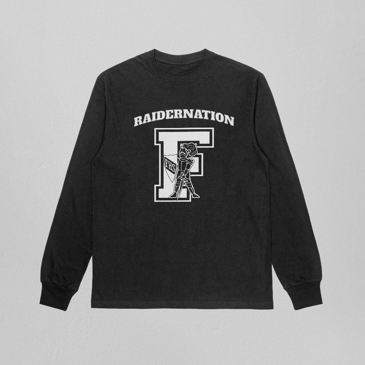 Frontenac RAIDERNATION Heavyweight Long Sleeve Tee