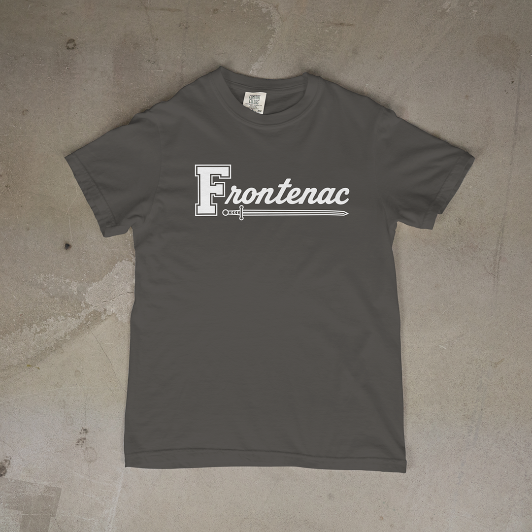 Frontenac Script Comfort Colors® Short Sleeve Tee