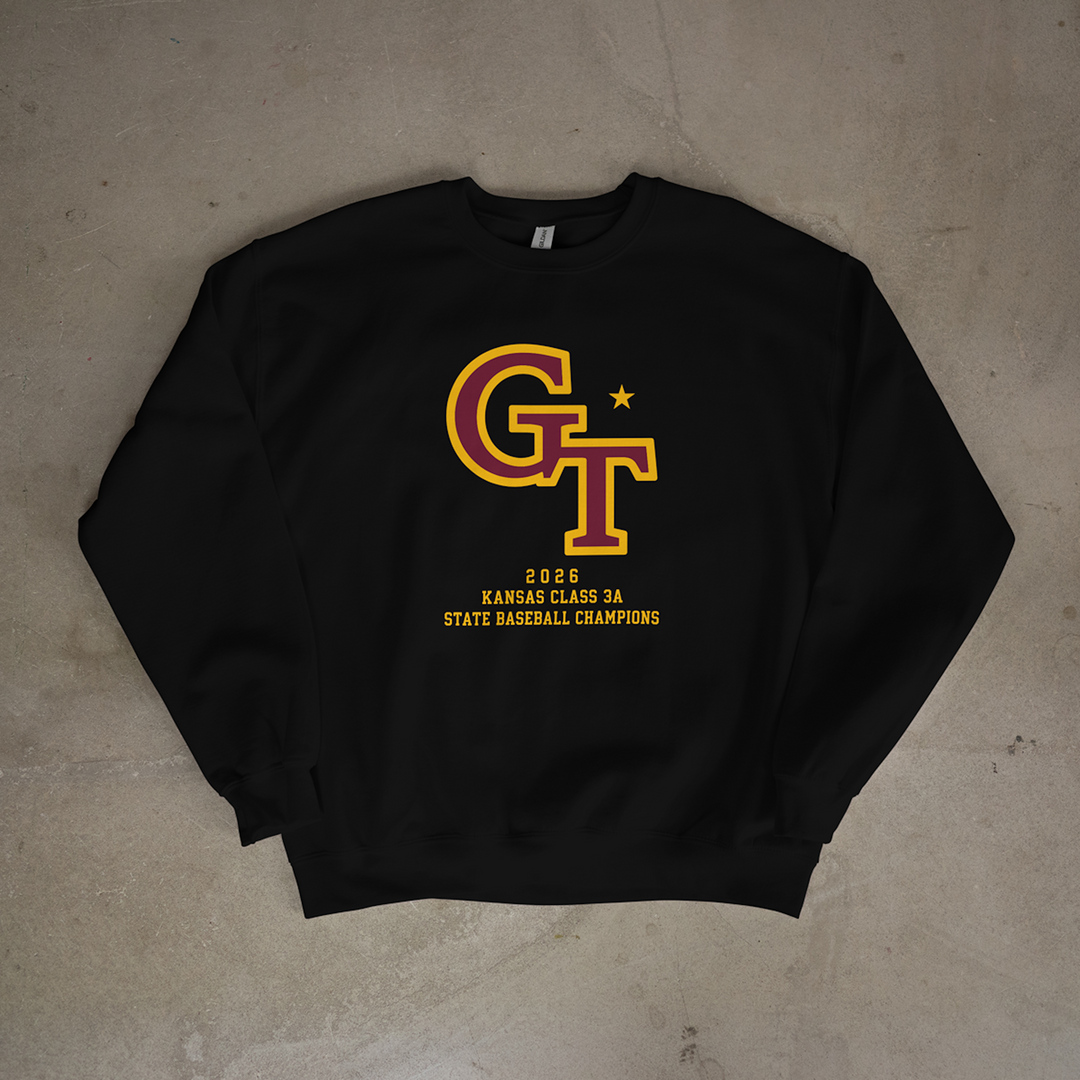 Girard Trojans 2026 State Baseball Champions Crewneck