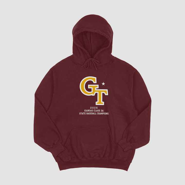 Girard Trojans 2026 State Baseball Champions Hooded Fleece