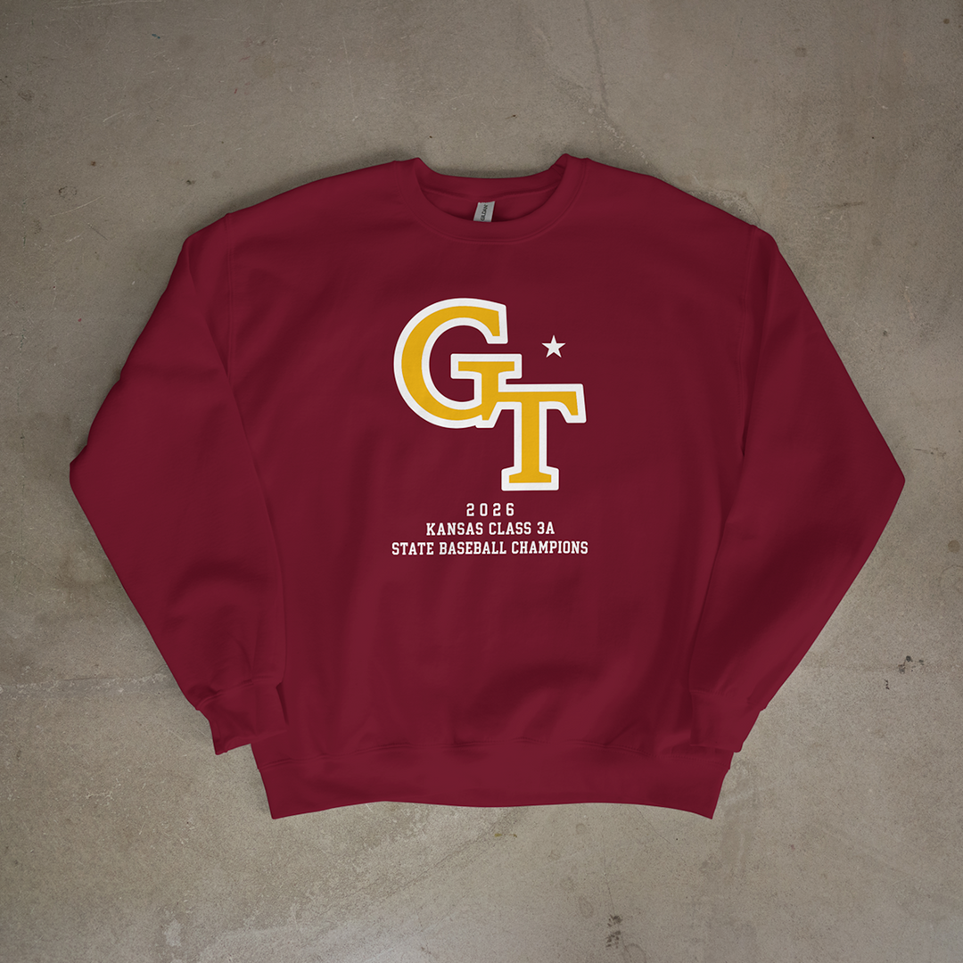 Girard Trojans 2026 State Baseball Champions Crewneck