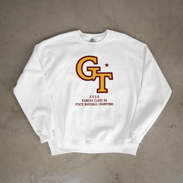 Girard Trojans 2026 State Baseball Champions Crewneck