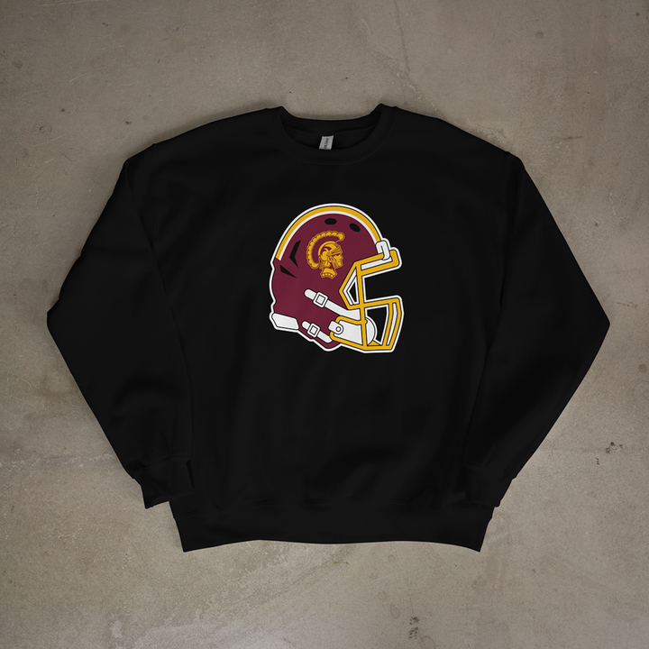 Girard Trojans Helmet Crewneck