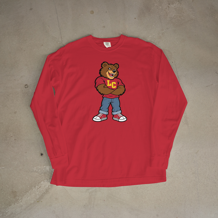 LC Campus Grizzly Comfort Colors® Long Sleeve Tee