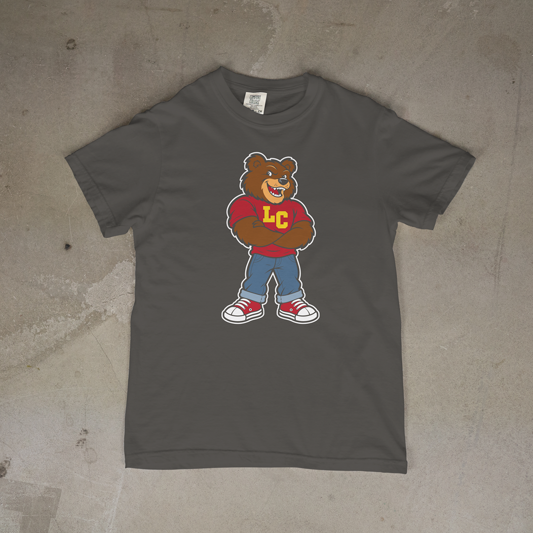 LC Campus Grizzly Comfort Colors® Short Sleeve Tee