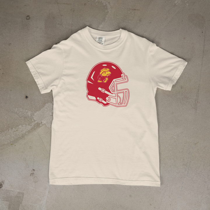 Jayhawk-Linn Helmet Comfort Colors® Short Sleeve Tee