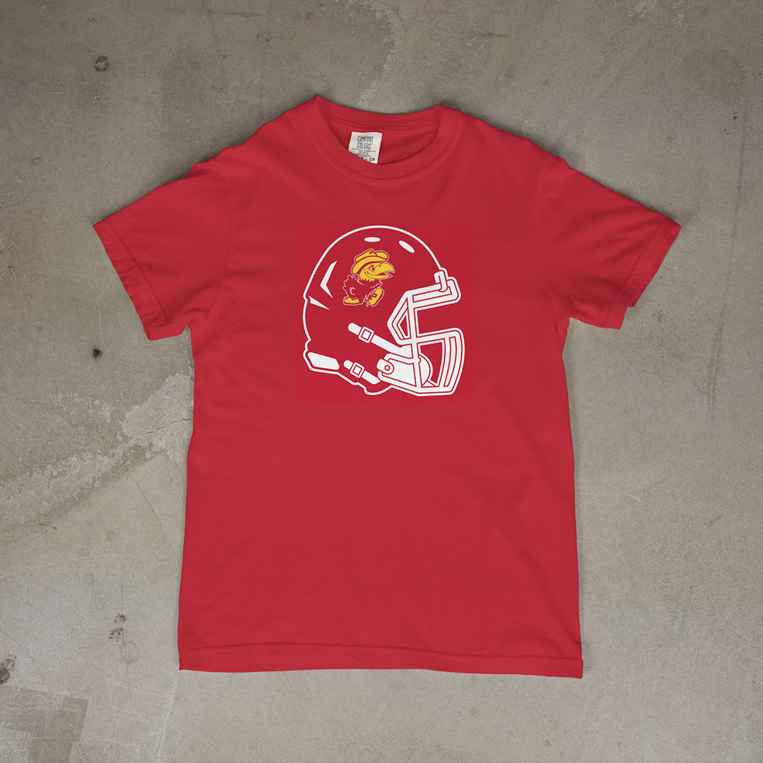 Jayhawk-Linn Helmet Comfort Colors® Short Sleeve Tee