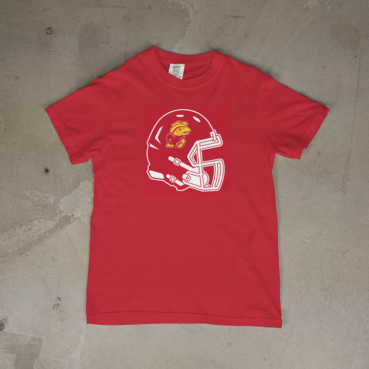 Jayhawk-Linn Helmet Comfort Colors® Short Sleeve Tee
