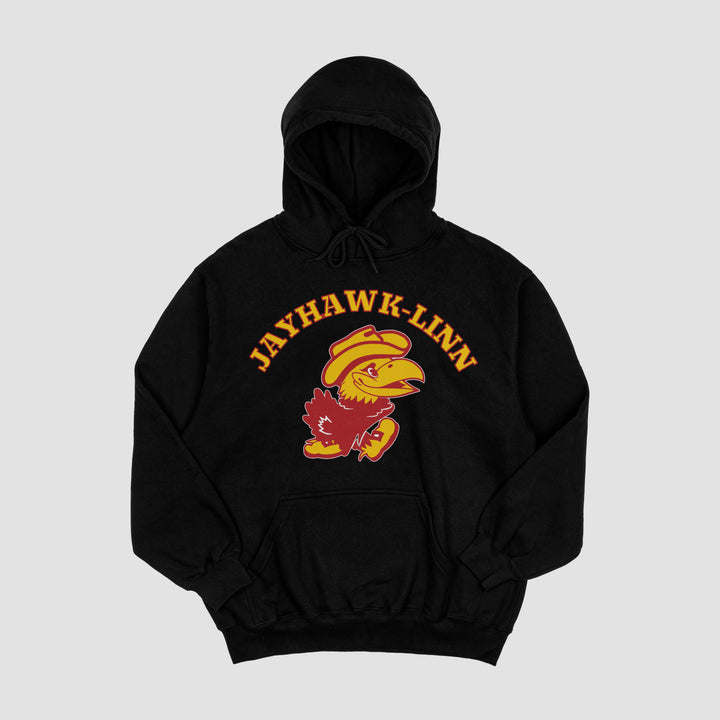 Jayhawk-Linn Classic Bird Hooded Fleece