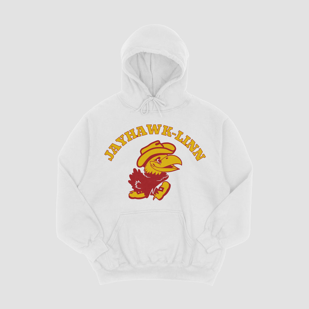 Jayhawk-Linn Classic Bird Hooded Fleece