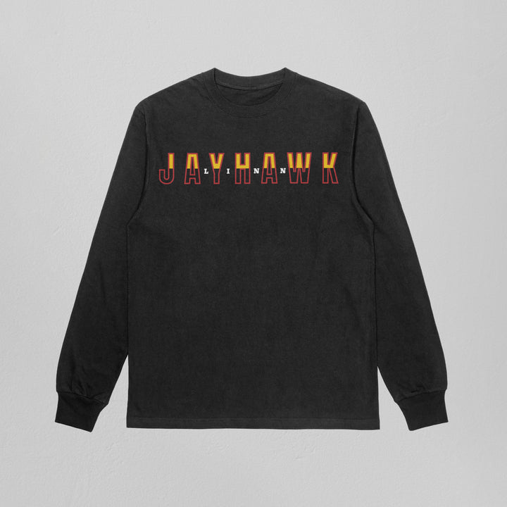 Jayhawk-Linn Intersect Heavyweight Long Sleeve Tee