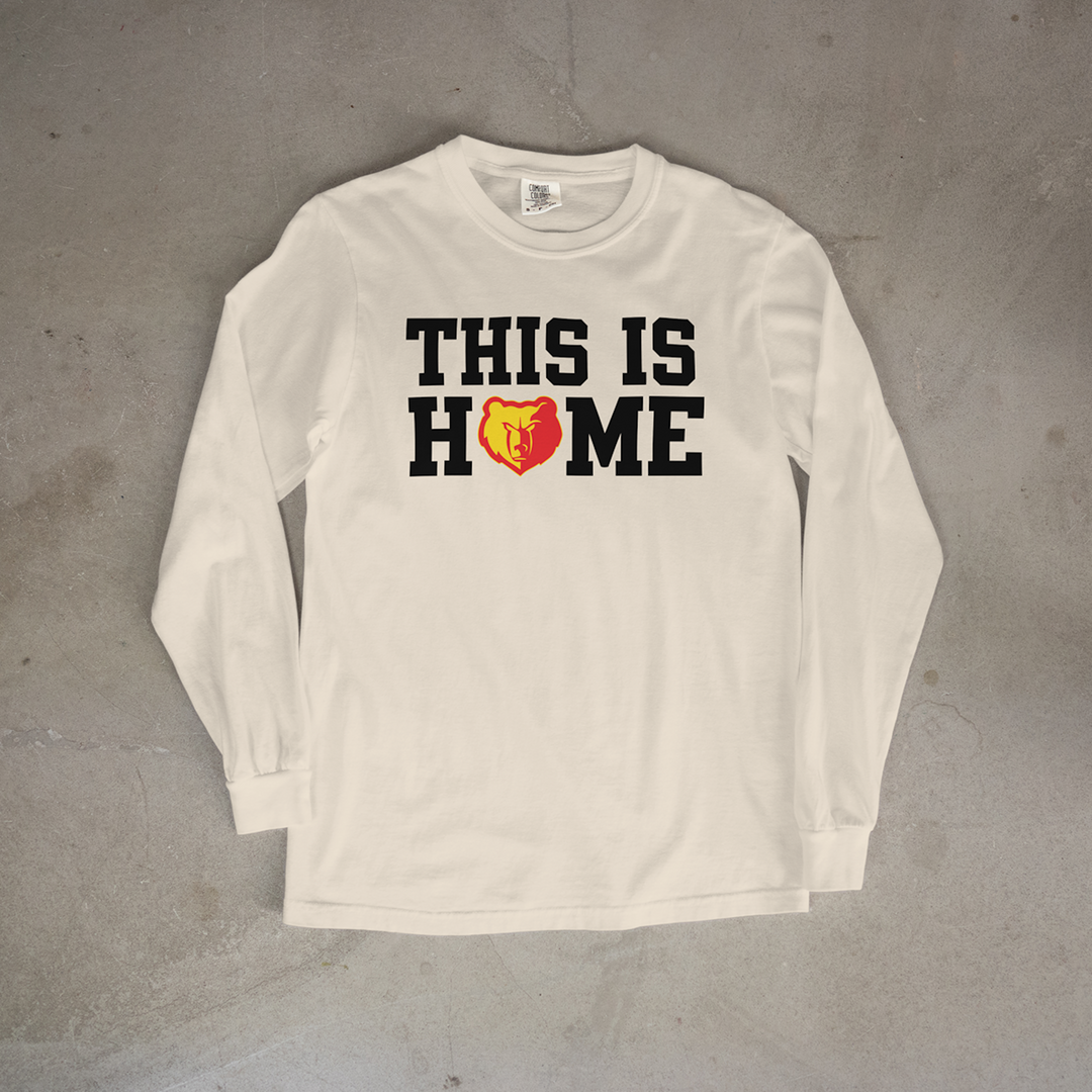 Labette County This Is Home Comfort Colors® Long Sleeve Tee