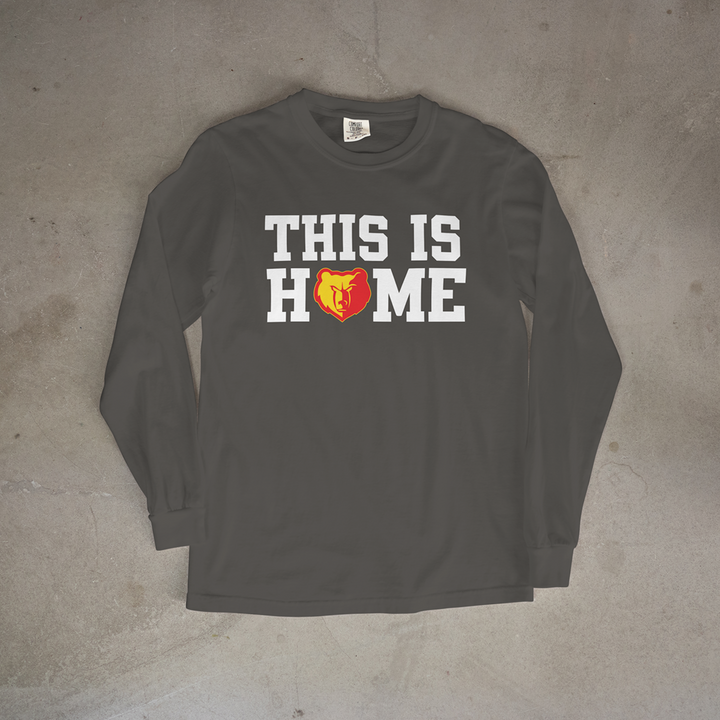 Labette County This Is Home Comfort Colors® Long Sleeve Tee