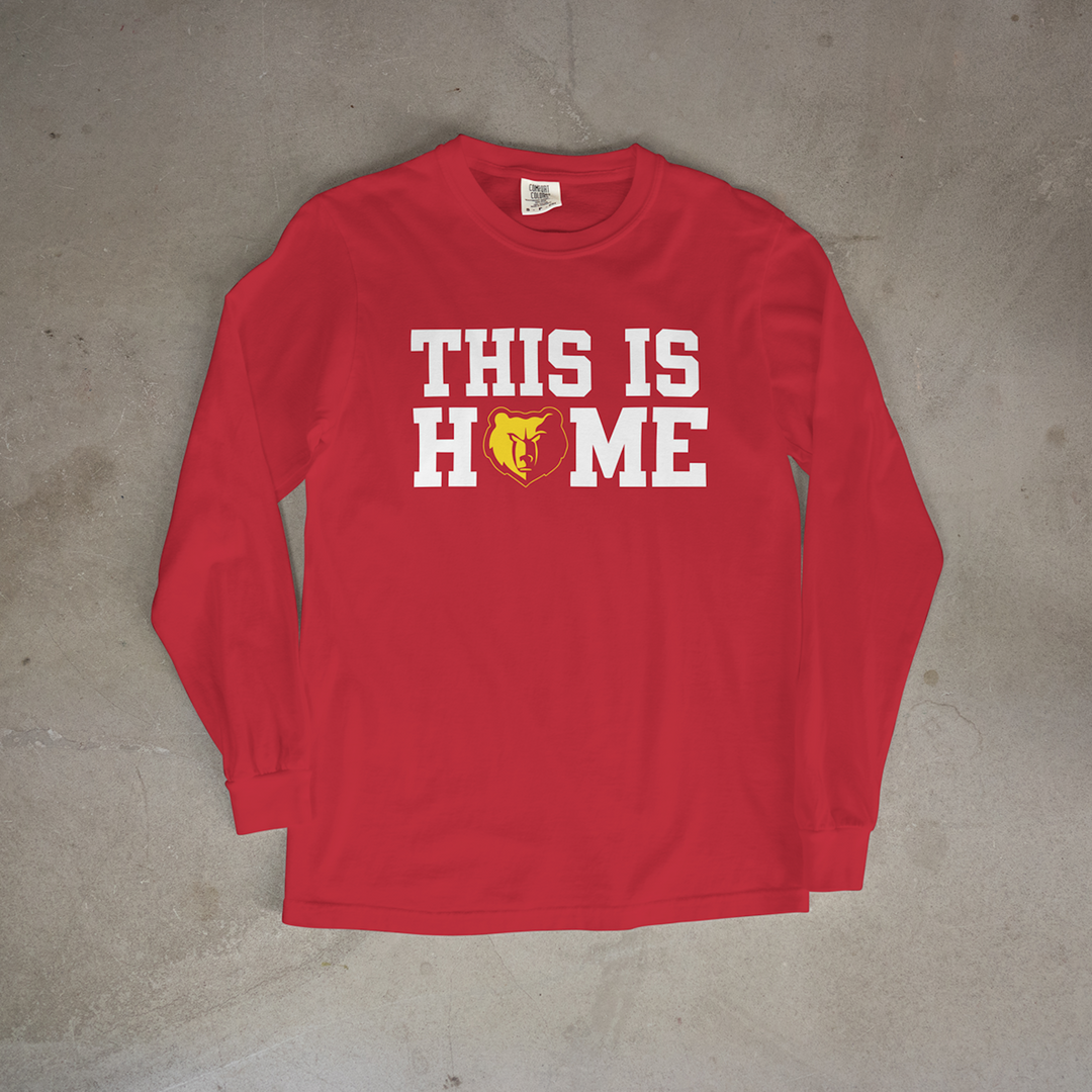 Labette County This Is Home Comfort Colors® Long Sleeve Tee