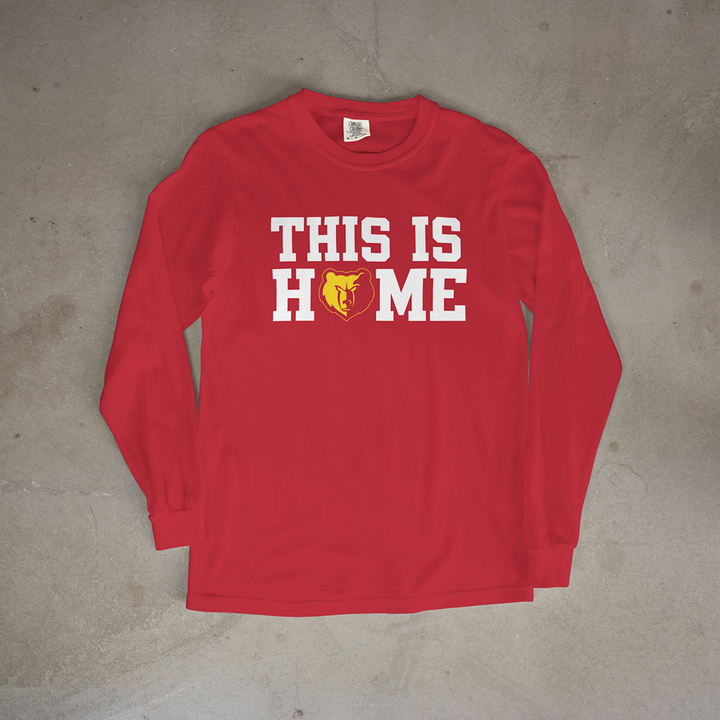Labette County This Is Home Comfort Colors® Long Sleeve Tee
