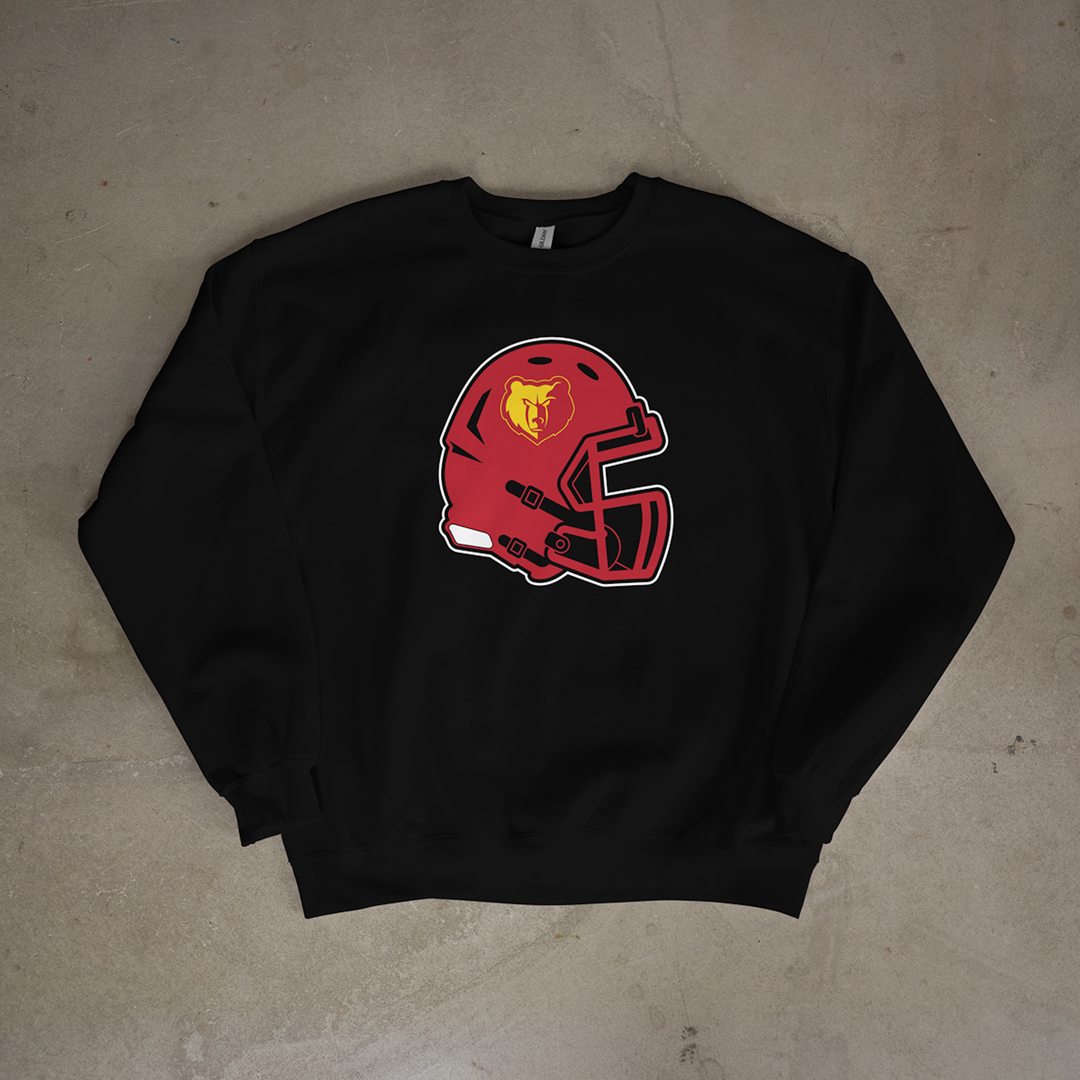 Labette County Grizzlies Helmet Crewneck